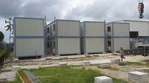 Design, fabrication & Erection  of NMA FM Accommodation camp